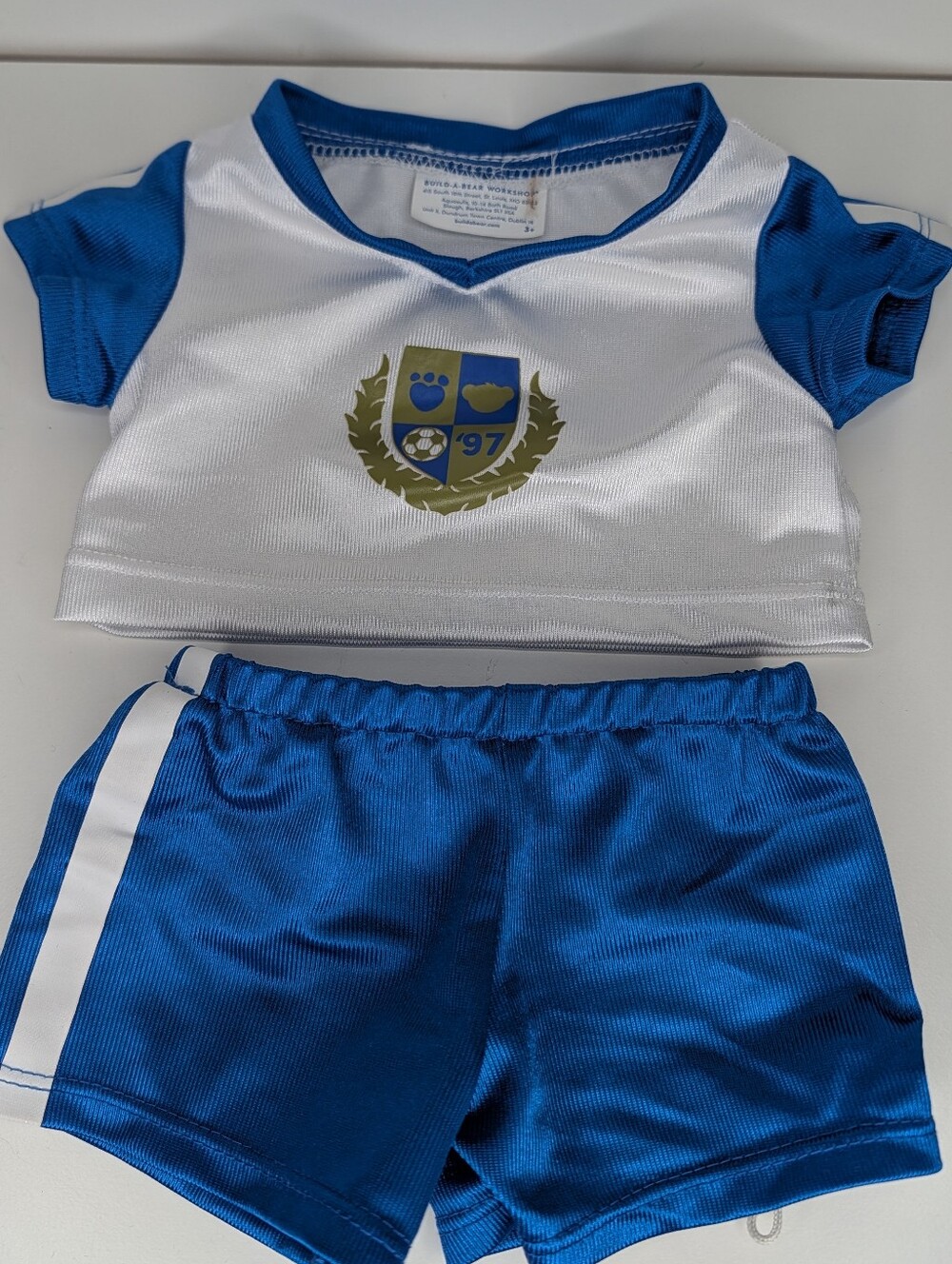 Build A Bear Soccer Outfit Set